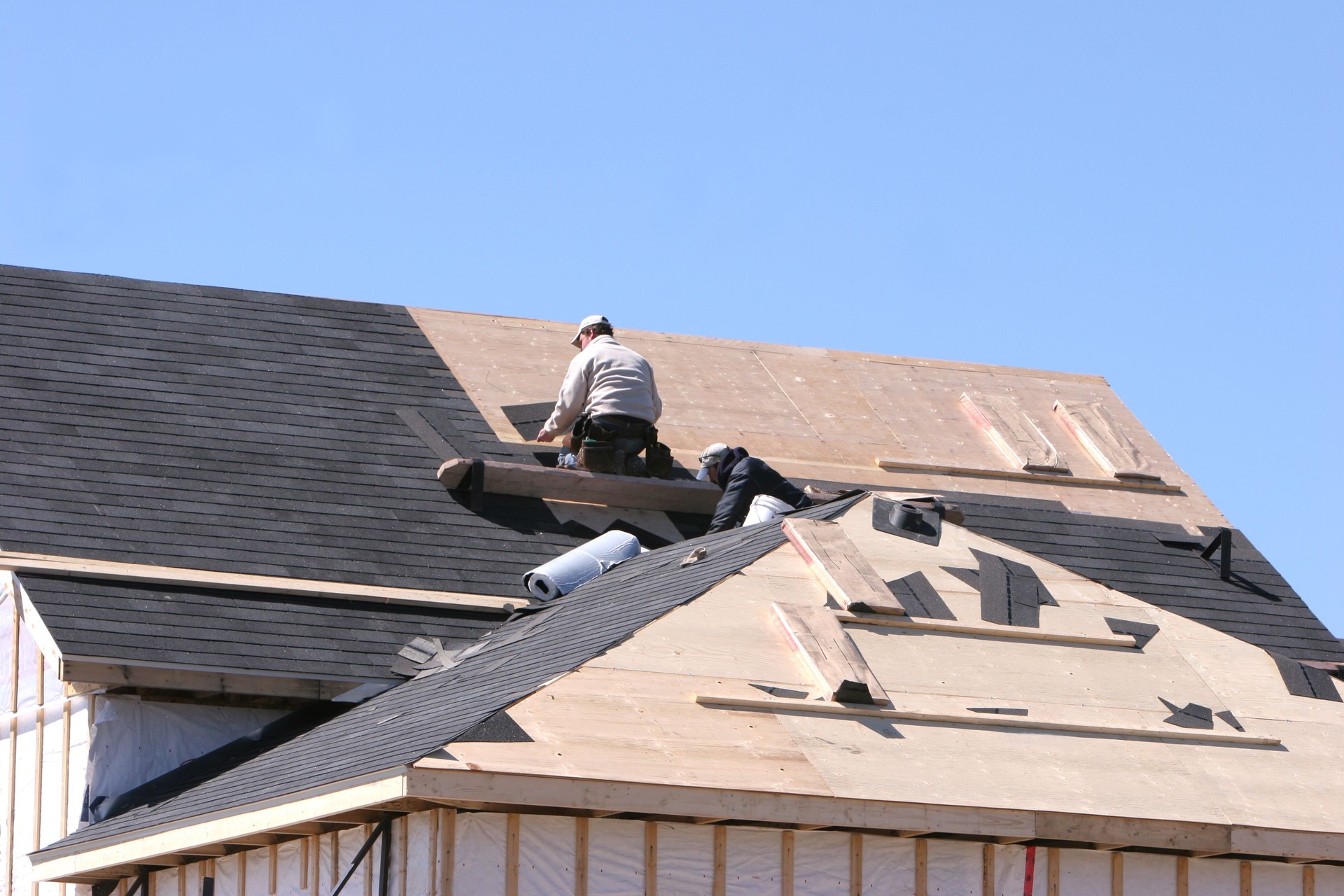 Getting the roof done